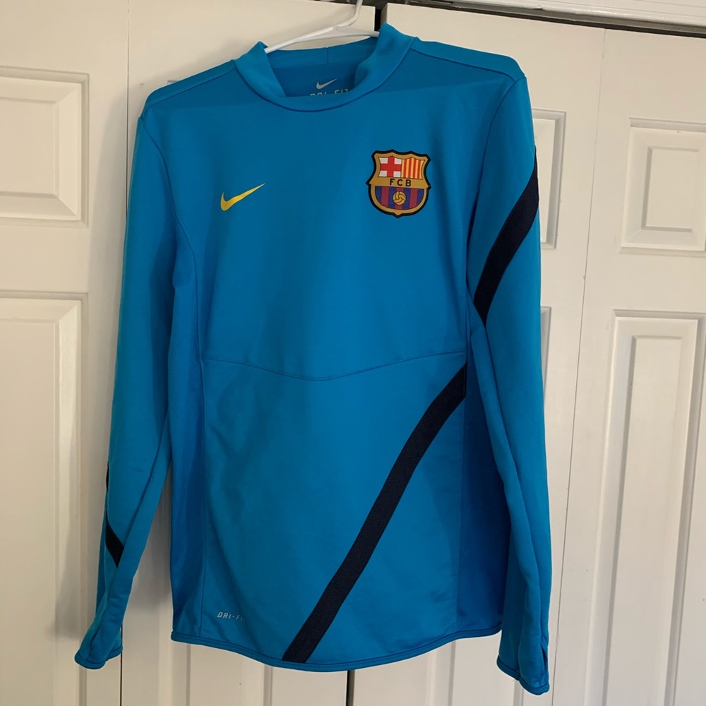 FC Barcelona Nike Training LS Warm Up Top